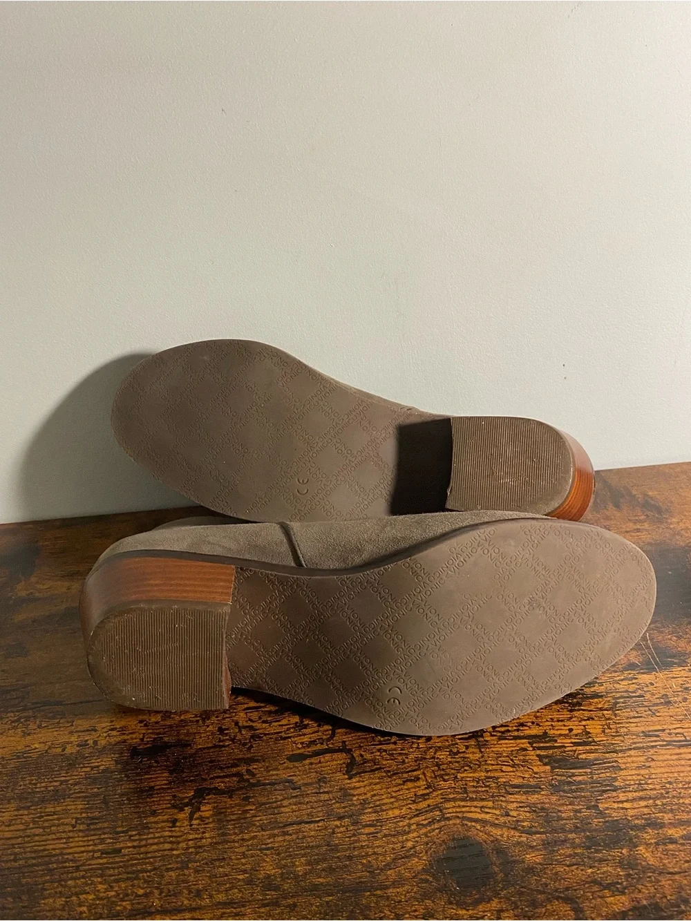 Vionic Suede Ankle Boots